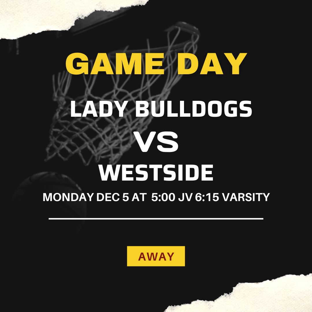 Come out and support the Lady Bulldogs!!!!