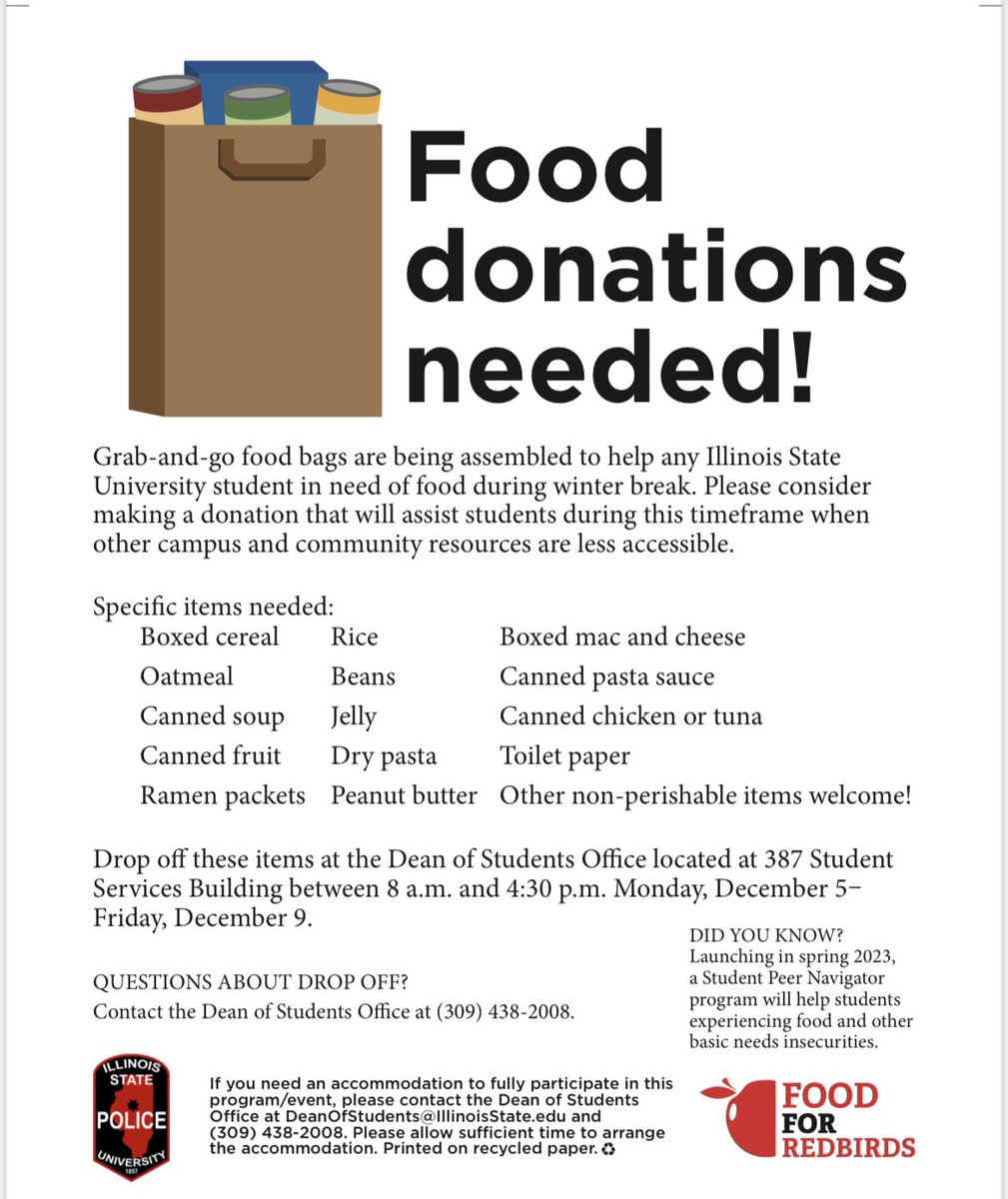 ISU Dean of Students tweet media