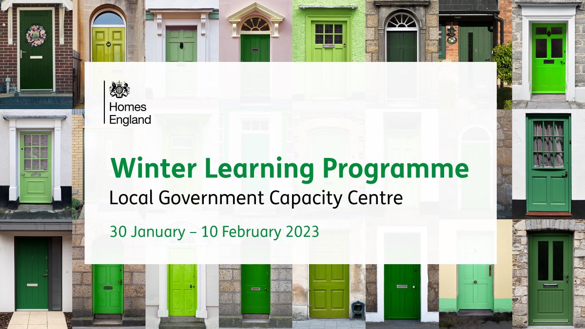 Homes England tweet media