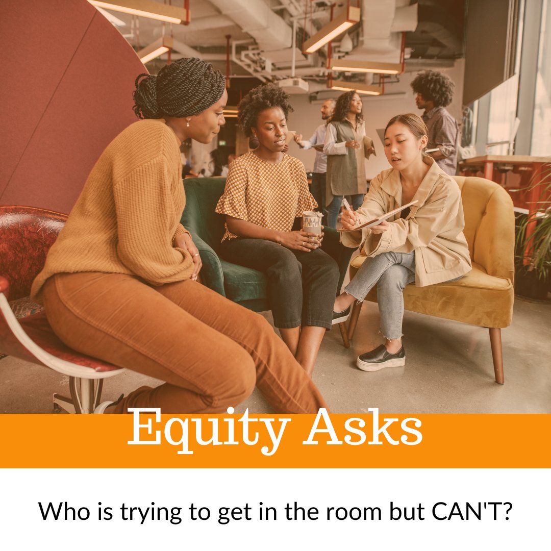 GettingToWeInc's tweet image. At Getting To We, creating community spaces that foster diversity and utilize the different cultures and perspectives of individuals is how we turn us and them into we. Click on the #LinkinBio to visit our website to find resources on creating inclusive and equitable spaces!