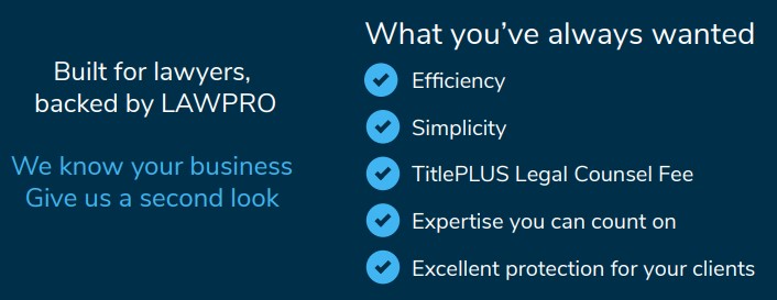 The new TitlePLUS was rebuilt for you. Join us Mondays and Wednesdays for a virtual tour. Register now for sessions in January: ow.ly/kets50K2lrp