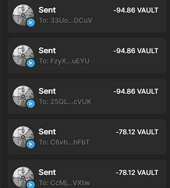 Gutter_Town's tweet photo. 2nd airdrop of accumulated $VAULT for our Fractional owners completed. 📦

@VandalCityCorp down bad but we just need to keep on building. 🫡 https://t.co/2vmKNqMBkE