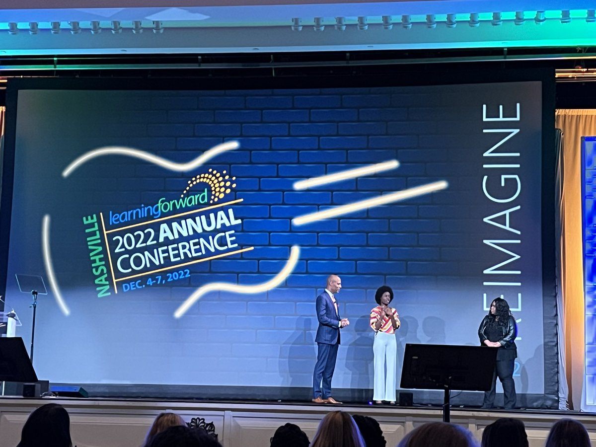 Phenomenal start to the conference awesome message! #LearnFwd22
