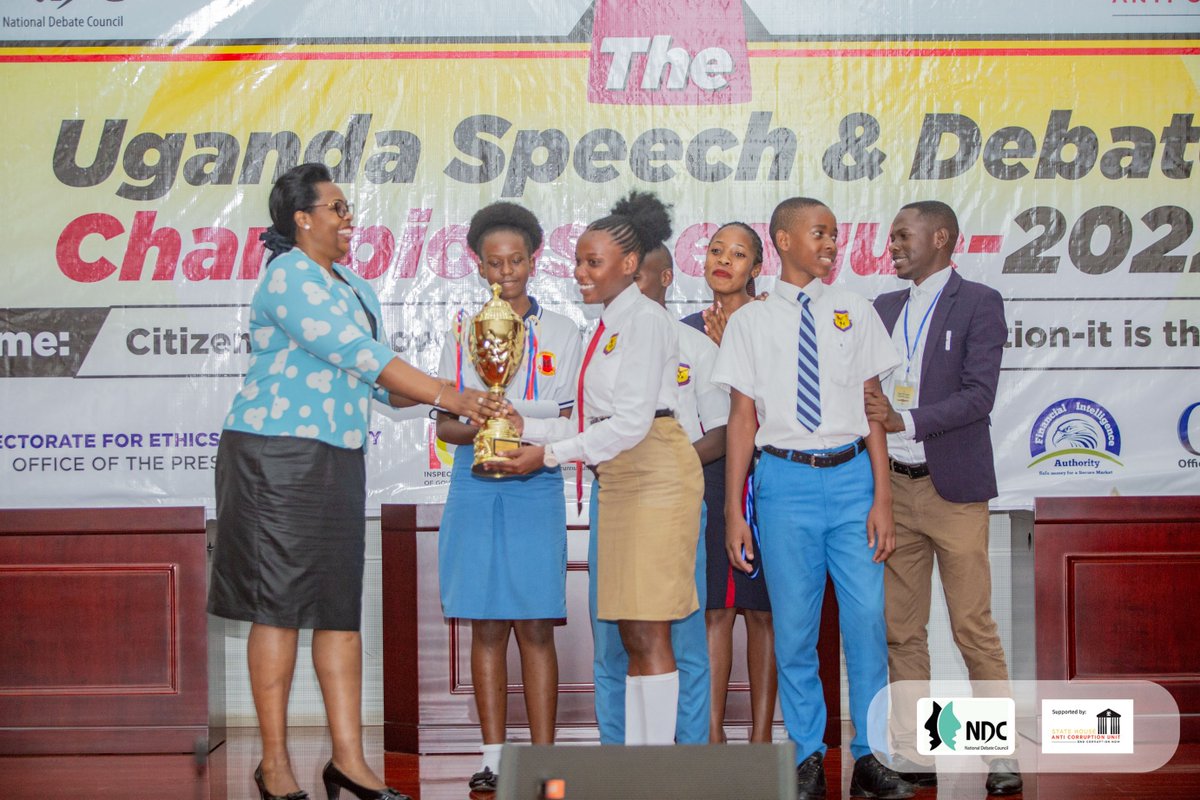 Winner of the Guest Schools at #USDCL22, Code High School

@AntiGraft_SH 
#CorruptionIsWinnable 
#CitizensAgainstCorruption
2/3