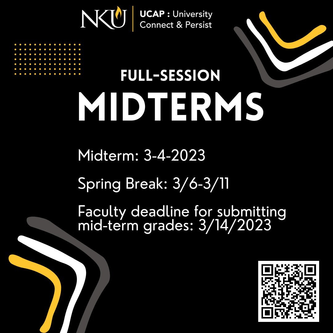 Study, Study, Study, and then Rest! Full-Session Mid-Terms are 2/27 - 3/4/2022. UCAP sends all the good wishes to a successful mid-term review! Spring Break is right around the corner! You've got this! #Midterms #HigherEd #University #Exams #YouGotThis #Study