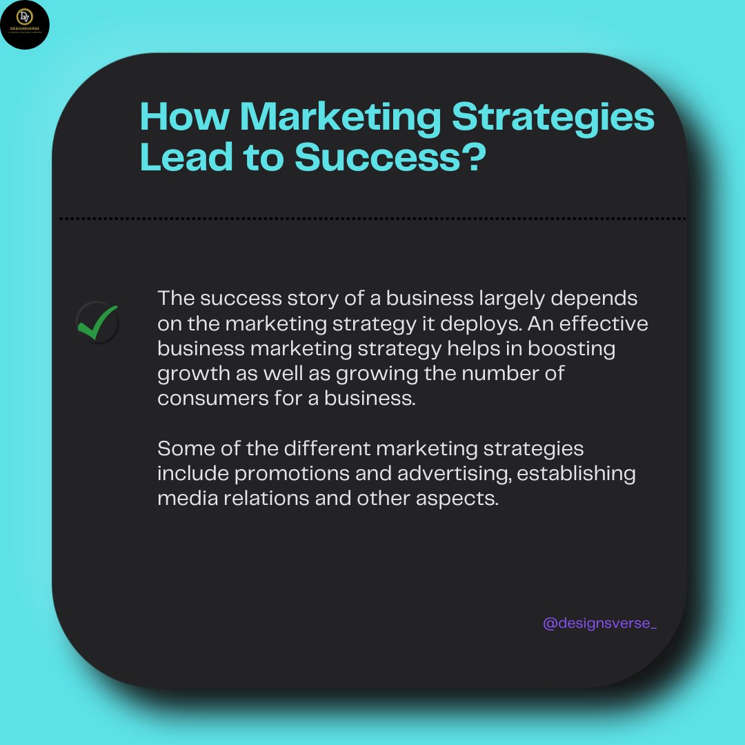 DesignsVerse_in's tweet photo. Here is the post on " How Marketing Strategies Leads To Success!"
Link: https://t.co/zrKXWYAYZV
#DesignsVerse #Marketing #Success #GraphicDesigning https://t.co/BAYYmtpWqy