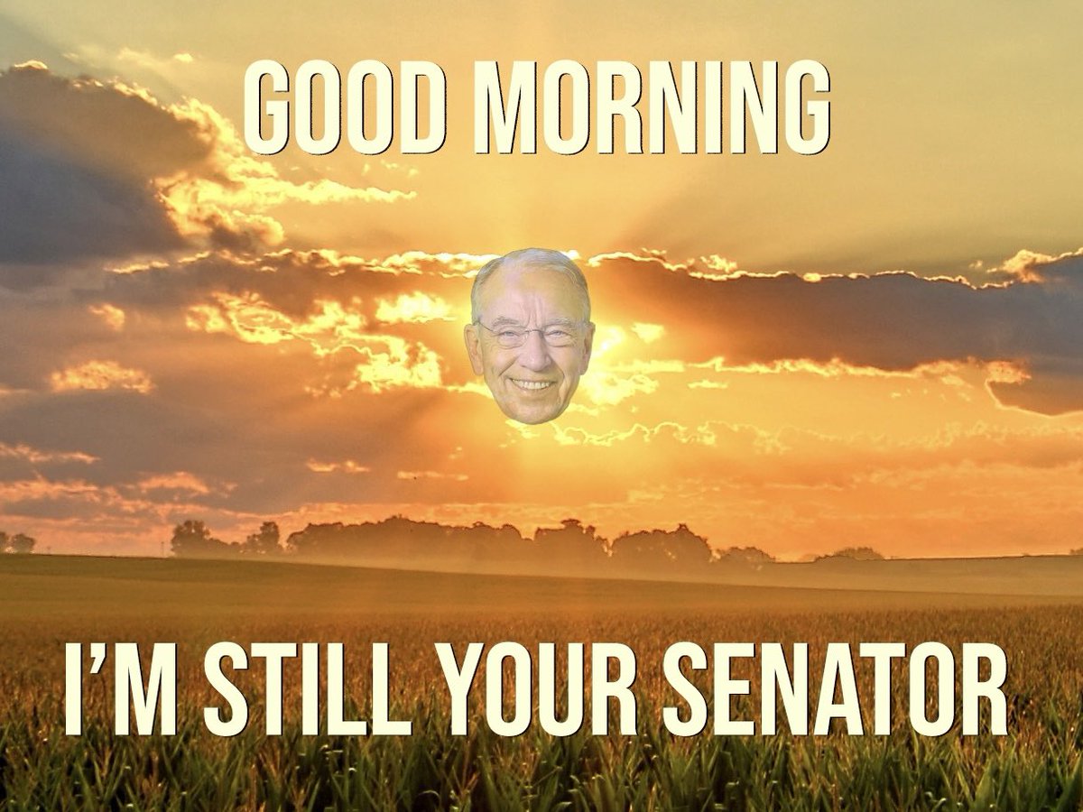 TyHenningsen's tweet photo. ICYMI: @GrassleyWorks is still your Senator! #RedWaveInReview https://t.co/aQVV66UAjl