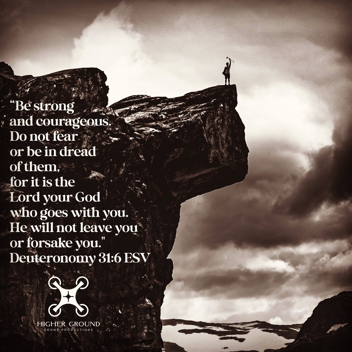 highergnddrone's tweet photo. He will not leave you or forsake you!!! #dailyinspiration #dailybibleverse https://t.co/FhcS7SvdOn