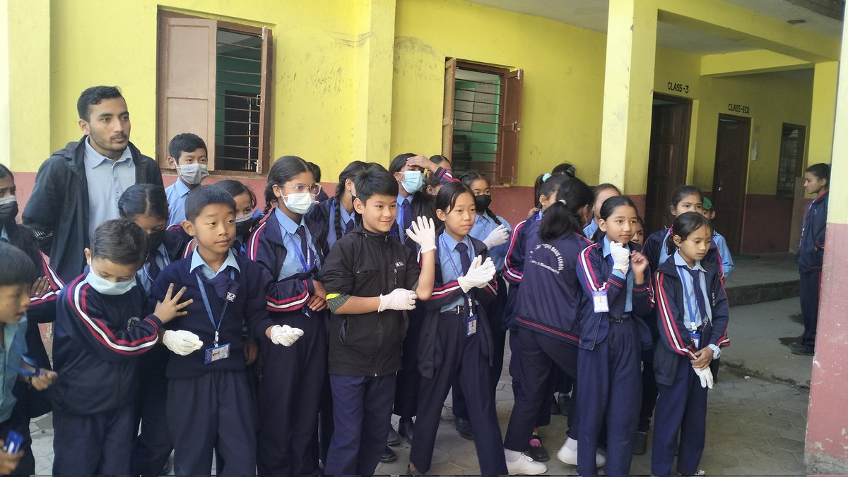 G17Nepal's tweet photo. Ambassador of goal 11🇳🇵Project 'Sort Our Trash'. Thankful to all the students of Shree Mahendra Ma. Vi. for their participation in discussion of solid waste management. #G17Global #Road2Rights #Act4SDGs #SDGSolution #SDGSummit #SDGsACT #SDGs #SDGsAdvocates #Agenda2030 #Youth2030 https://t.co/YPrXxDS4tI
