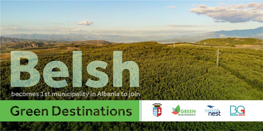 Bashkia Belsh ka kënaqësinë të njoftojë se jemi të angazhuar me Green Destinations, një program ndërkombëtar për menaxhimin e qëndrueshëm të turizmit, për të ndihmuar në promovimin e zhvillimit të qëndrueshëm të turizmit në rajon.  #sustainability #gstcouncil #belsh #visitbelsh