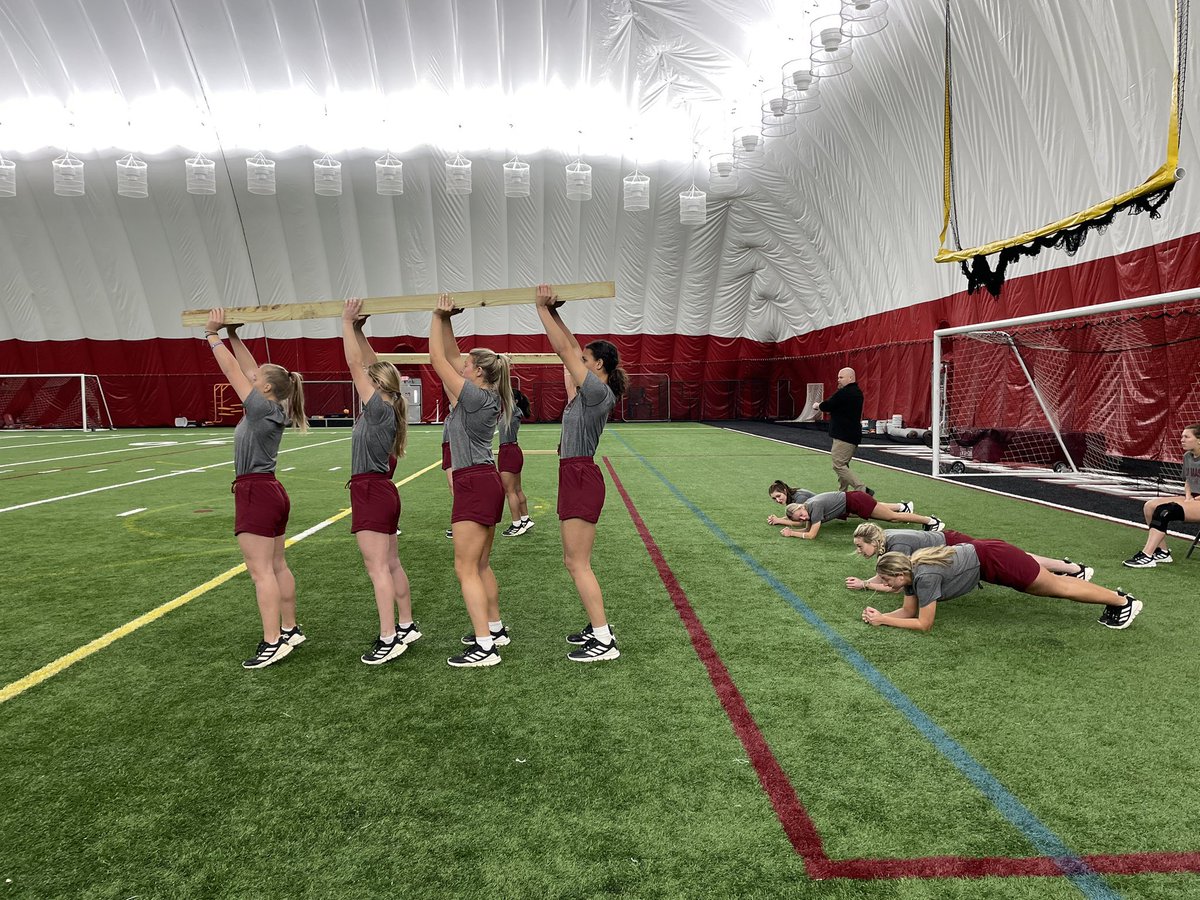 UMassSoftball's tweet photo. Day 1️⃣ of our mission with @theprogramorg in the books! Our #UMSB warriors putting their teamwork to the test.
#flagship 🚩 https://t.co/0nrzmouPKi