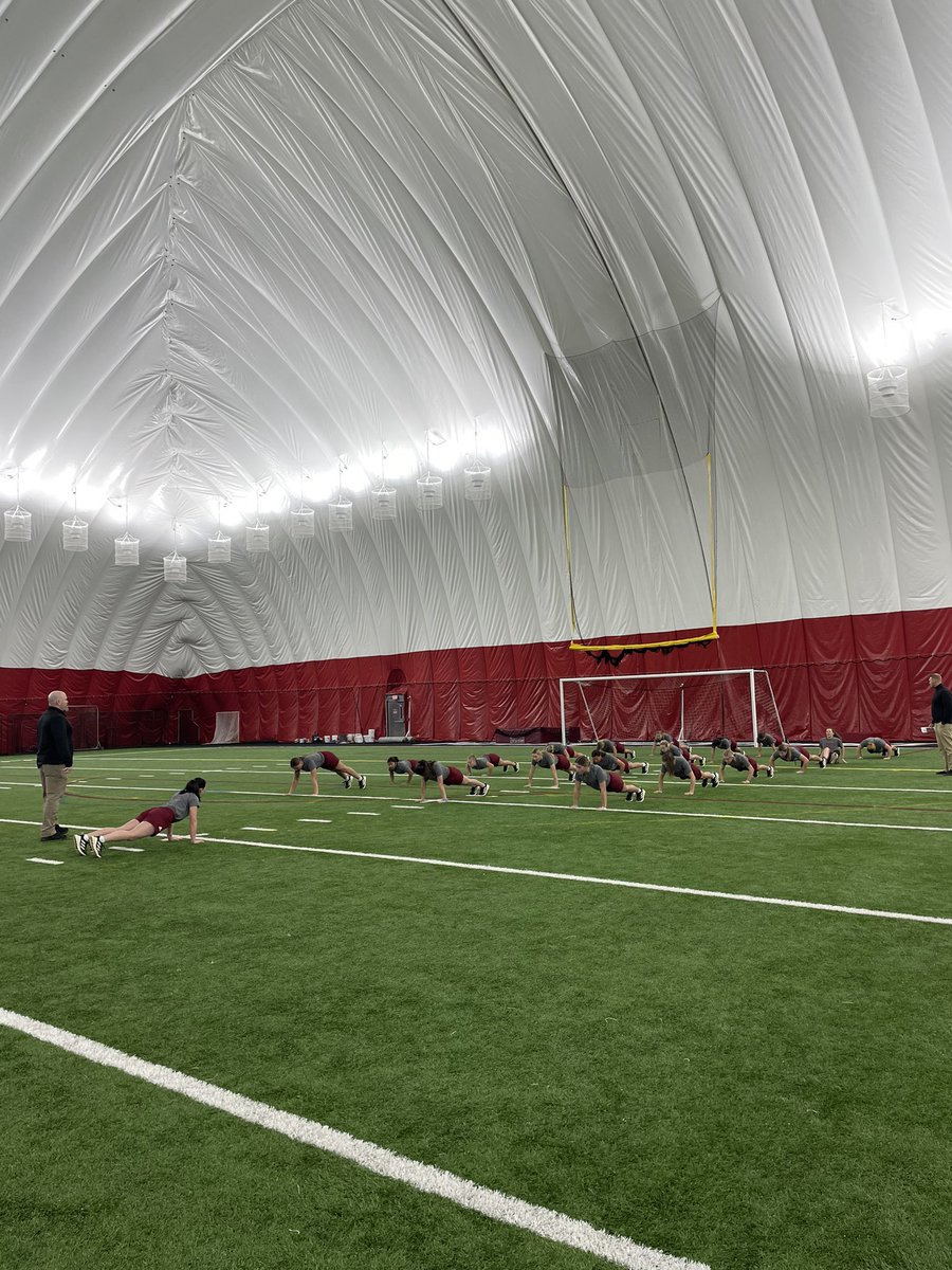 UMassSoftball's tweet photo. Day 1️⃣ of our mission with @theprogramorg in the books! Our #UMSB warriors putting their teamwork to the test.
#flagship 🚩 https://t.co/0nrzmouPKi