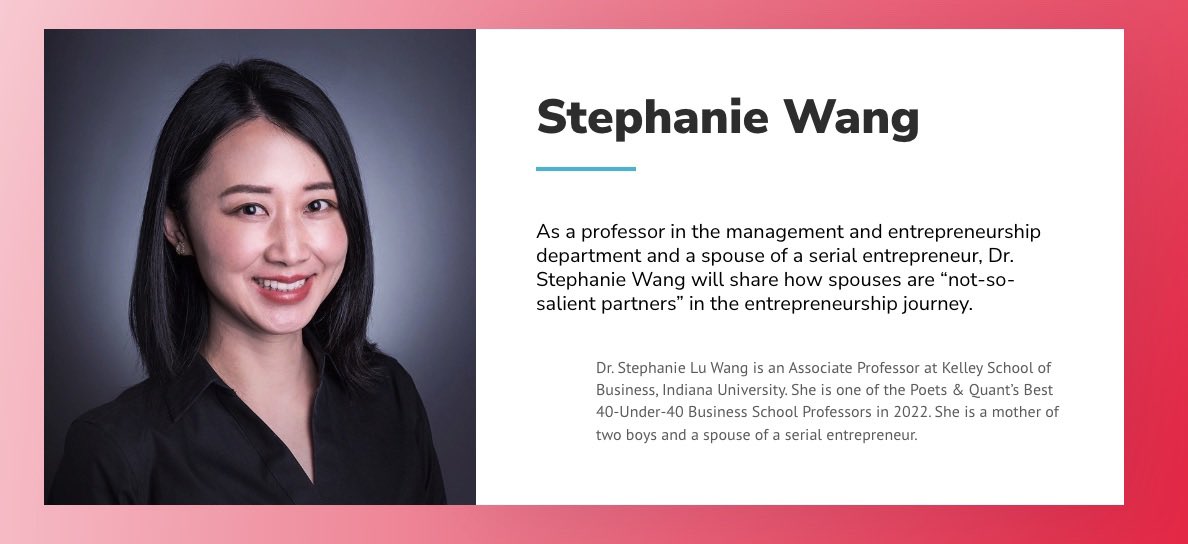 Our next featured speaker is Stephanie Wang.

Come see Stephanie and our other amazing speakers this Tuesday at the Dimension Mill!

More information on our speakers can be found at TEDxBloomington.com 

#tedx #tedxbloomington #tedtalks 
#newbeginnings