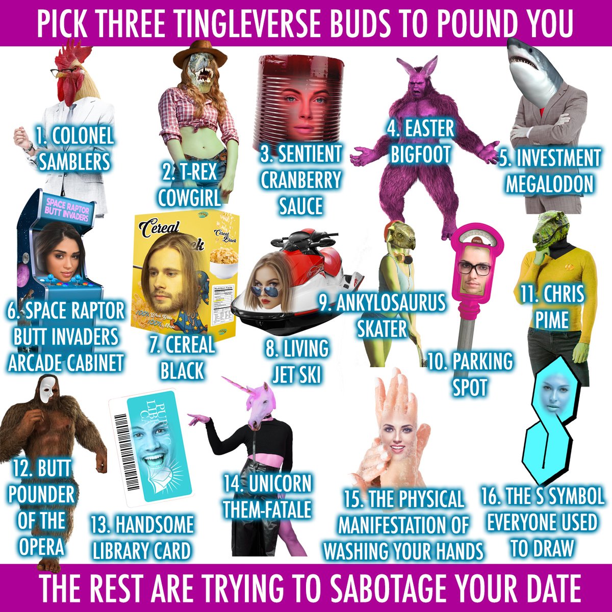 buckaroo lifestyle content (please note for asexual buds you can choose friend date without a pound that works too)