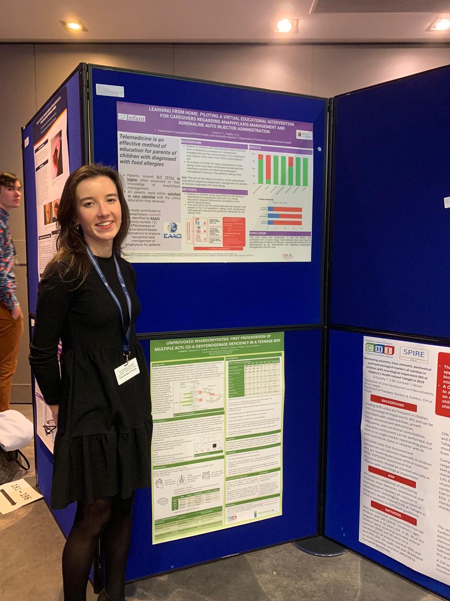 infantcentre's tweet photo. Great INFANT research presented at the @IPA63778405 #IPA2022 Conference in Athlone last week. Well done to Research Assistant @caoimhe_cronin, medical student and researcher Yukta Ramesh & Paediatric Reg and Clinical Research Fellow at INFANT Aoife Gallagher. https://t.co/N4wcR4fuEg