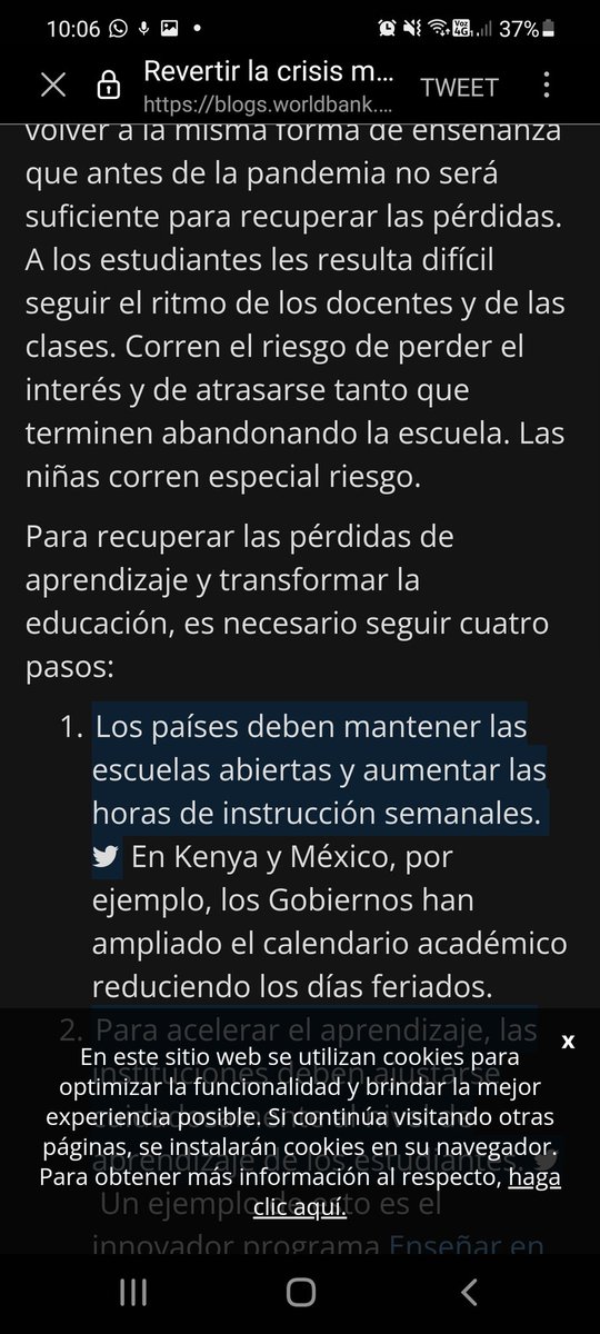 ZOILAROSADELAC2's tweet photo. @Daz4Grace @BancoMundial @uniceflac @Mineducacion @agaviriau Muy de acuerdo, respecto al enciso 1 sería bueno que antes se revisara al interior de las escuelas, muchas  de estas no cuentan con insumos, ni recursos, ni infraestructura adecuada, lo que dificultaría cualquier buena intención. https://t.co/SXneuGrD6U