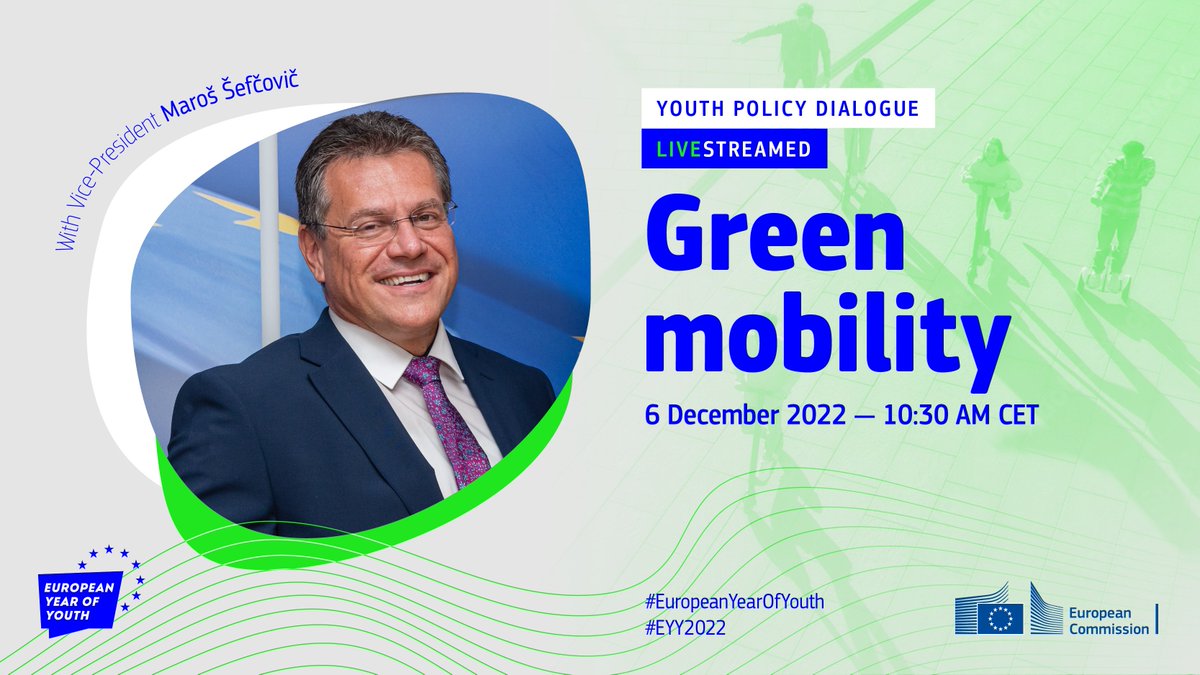 EU Startup Prize (@eustartupprize) on Twitter photo Join us tomorrow as we broadcast live from <a href="/EU_Commission/">European Commission</a> a political dialogue between VP <a href="/MarosSefcovic/">Maroš Šefčovič🇪🇺</a> and our winning #startups. They will discuss the latest Startup Manifesto as part of this year's #EYY2022, with concrete ideas on #CleanMobility: webcast.ec.europa.eu/european-year-… Join us tomorrow as we broadcast live from <a href="/EU_Commission/">European Commission</a> a political dialogue between VP <a href="/MarosSefcovic/">Maroš Šefčovič🇪🇺</a> and our winning #startups. They will discuss the latest Startup Manifesto as part of this year's #EYY2022, with concrete ideas on #CleanMobility: webcast.ec.europa.eu/european-year-…
