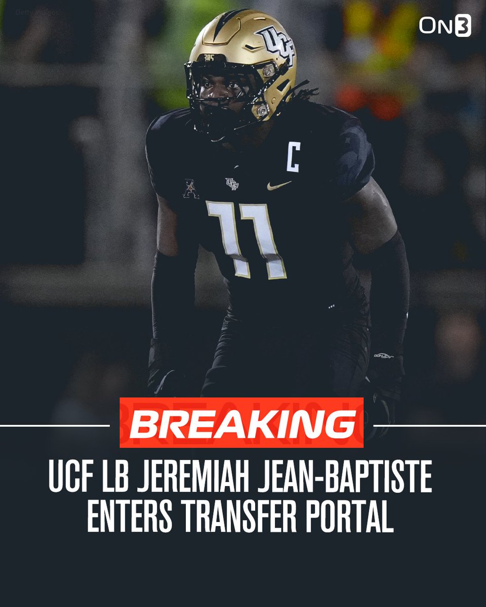 Transfer Portal Wire on Twitter "🚨BREAKING🚨 UCF LB Jeremiah Jean