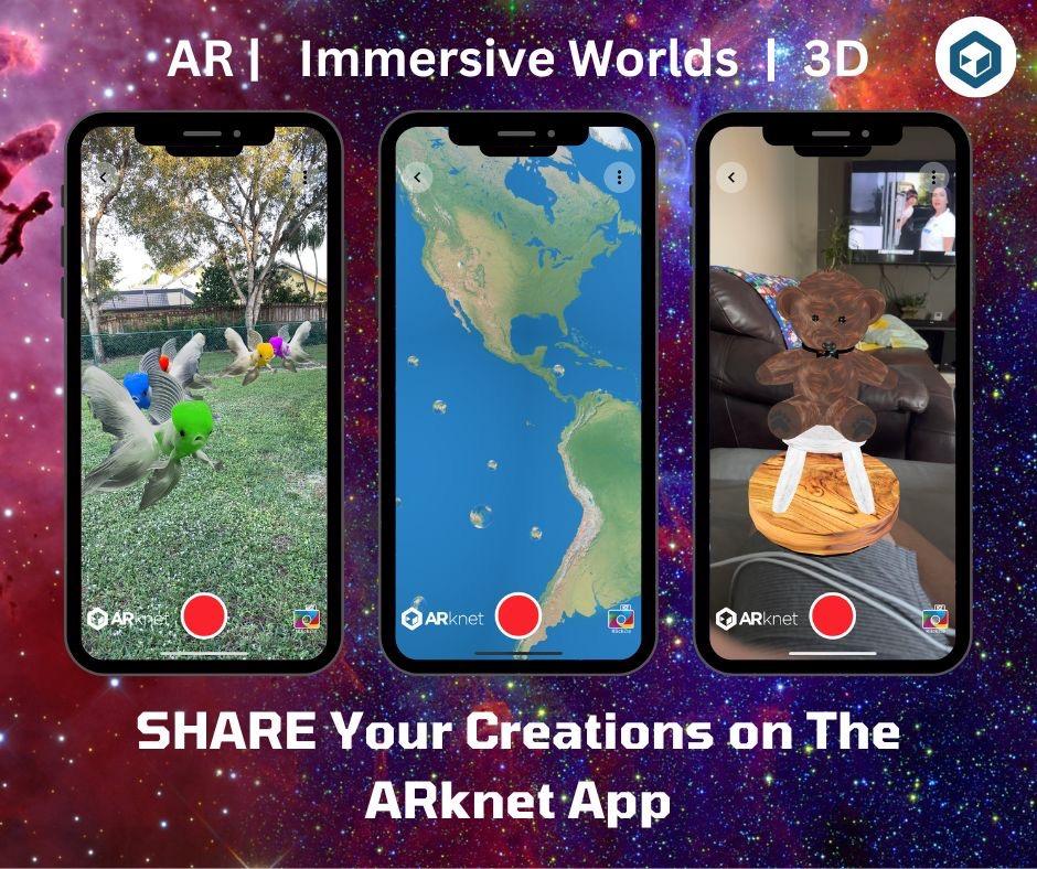 Use ARknet to upload your #3D creations for easy user display and interaction in #AugmentedReality 

A true #AR social experience where users can share, leave comments, and so much more!

<a href="/vrara_sv/">VR / AR Association - Silicon Valley</a> <a href="/vrarpioneers/">vrarpioneers</a> $TTCM