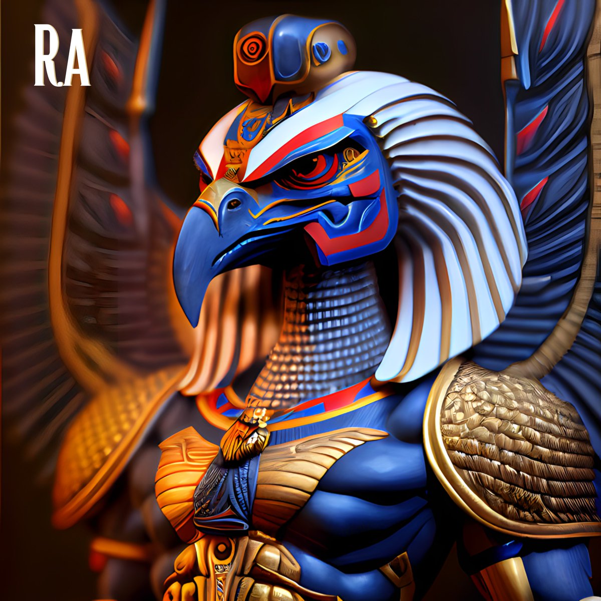 AI_world_art's tweet photo. Egyptian Gods generated by #AI check it out! #AIart #AIArtwork #AIArtworks #Egypt #Egyptian #Egyptian #Anubis #Ra #Osiris #set #mythology #art #gods https://t.co/LupIewVJqk