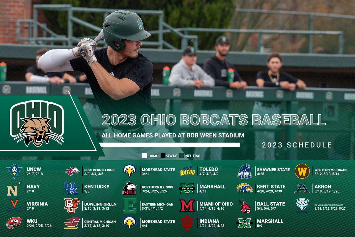 The 2023 Ohio Baseball schedule is here 👏😼

READ MORE: bit.ly/3XYuxAr

#OUohyeah