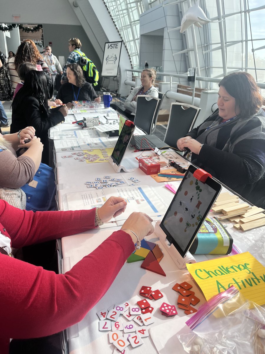 Nicole_EdTech's tweet photo. Thanks for checking out the innovation space! A few minutes left if you didn’t get a chance to explore. ⁦@vste⁩ #VSTE #Concourse3 https://t.co/IVKjg7bsnr