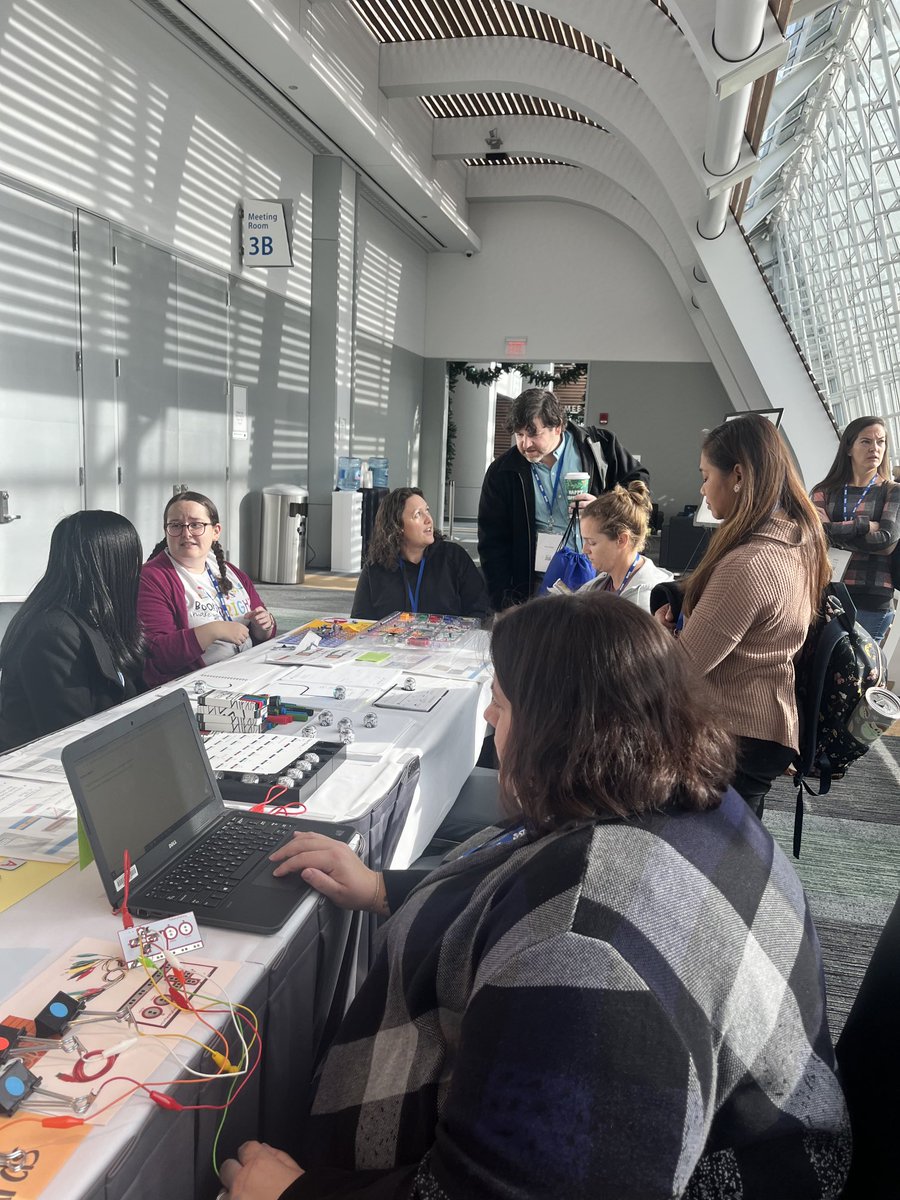 Thanks for checking out the innovation space! A few minutes left if you didn’t get a chance to explore. ⁦<a href="/vste/">VSTE</a>⁩ #VSTE #Concourse3