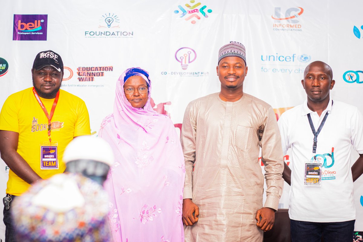 bobafest_24's tweet photo. #BoBAFEST22
BoBAFEST22 Panel Discussion; Acting Local: The Struggles and Prospects of Non-Profit in Recovery and Sustainable Development with @AS_MUAZU , Samson Joel, Dr. Hassana Ibrahim Waziri and moderated by @musagambo143 https://t.co/PwMJI1KvY6