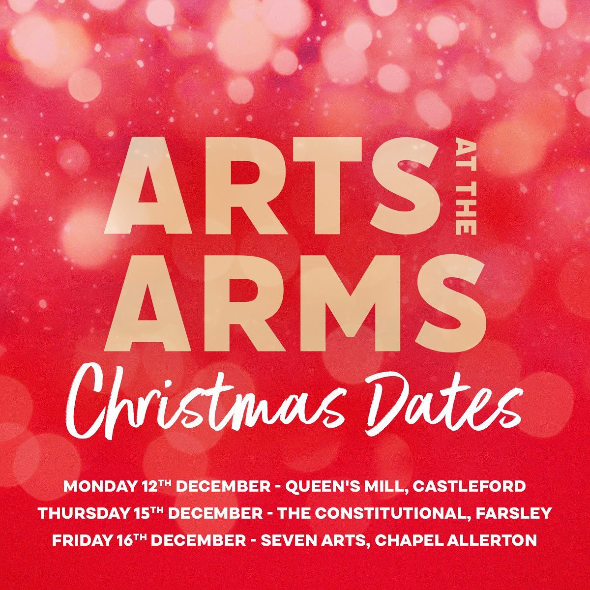 The last <a href="/arts_arms/">Arts at the Arms</a> of 2022 is next week!

With their trademark mix of theatre, comedy, poetry and music from local creatives showcasing their original work you are guaranteed a grand night out. <a href="/redladder/">Red Ladder</a> 

🎟 👉  tinyurl.com/dk5nn6rb