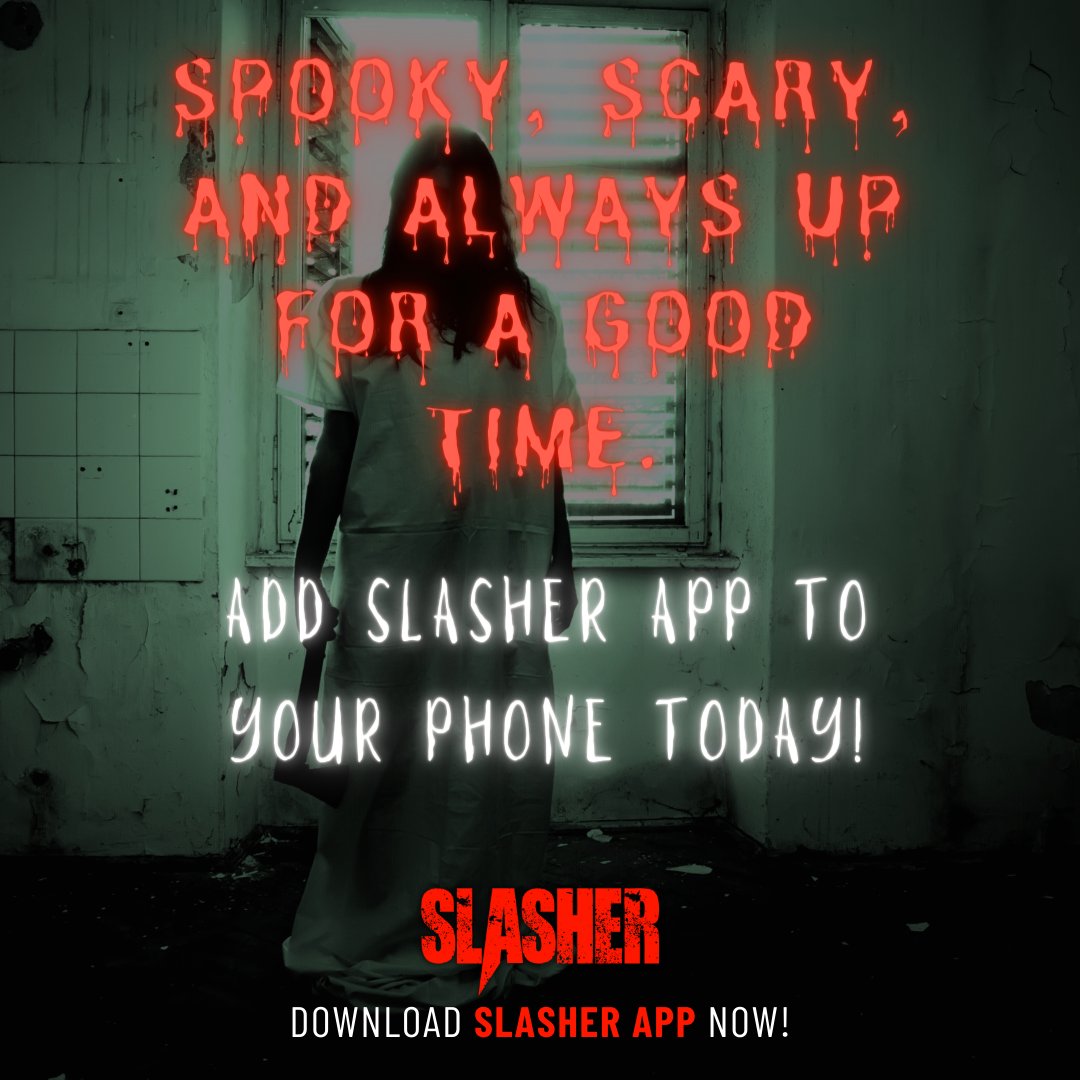 theslasherapp's tweet photo. Spooky, scary, and always up for a good time. Add Slasher app to your Phone today!
Join the Horror community now!
#spooky #scary #horrorstories #horrorfans #horrorlife #horrorfamily #horrorobsessed #theslasherapp #slasher #horrorcommunity #horrorapp https://t.co/LTIdBJxuaU