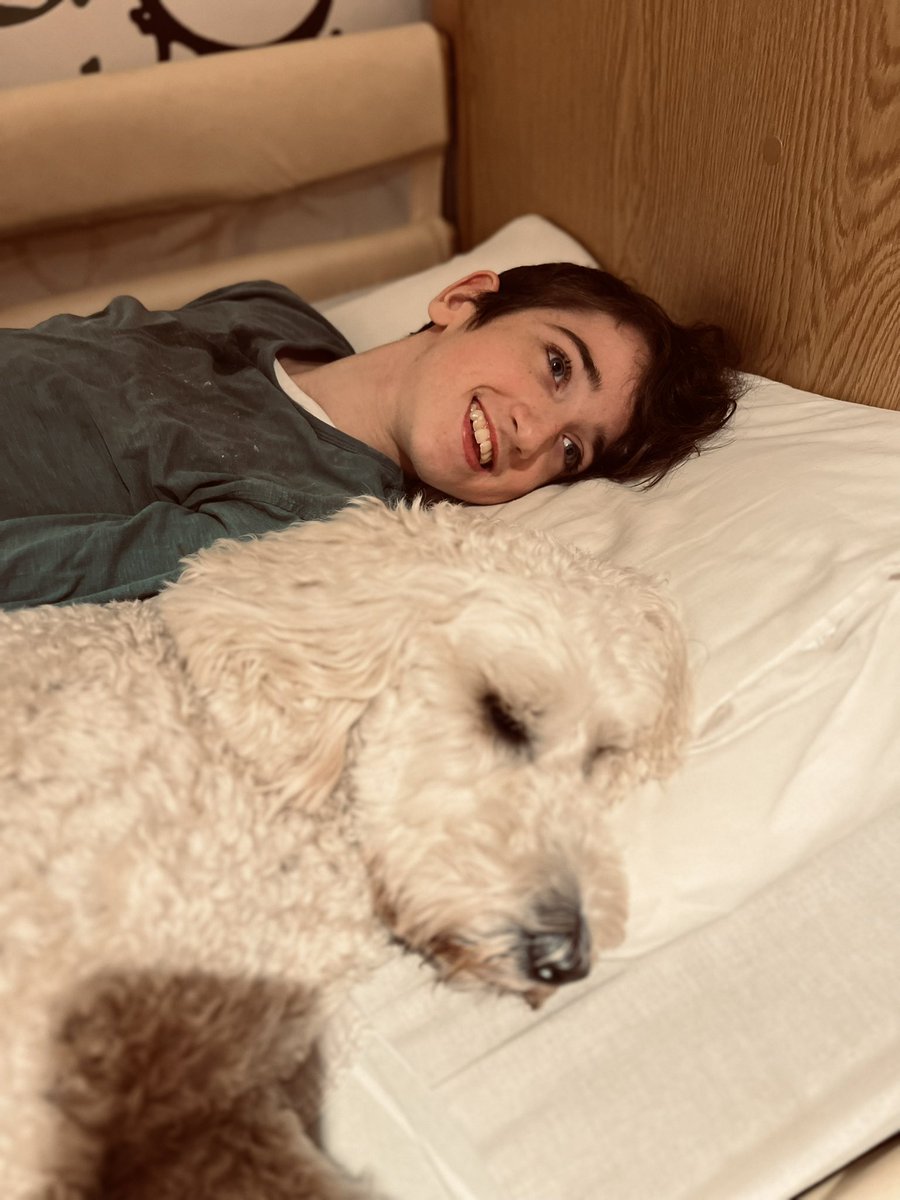 Now I’m having my spinal surgery at Royal National Orthopaedic Hospital in 6 months. My spine is getting worse and I now have a foot problem. Laying down with Luna is now a part of my day to help in a small way . Can I get a like for Luna ? #QuadraplegicCerebralPalsy #MyDog 😍