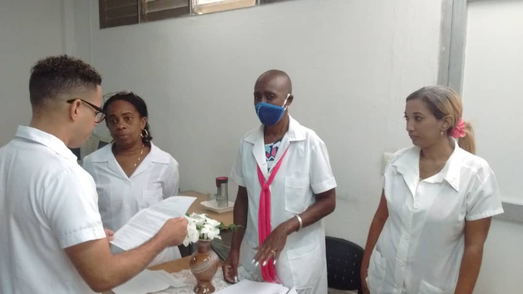 fetstgo's tweet photo. Se desarrollan exámenes estatales del técnico medio de estadística de salud de la Facultad de Enfermería Tecnología de la Salud de Santiago de Cuba. @BismarysR @MigdaliaFerna @VicerrectoraAc1 https://t.co/B0t1A83Jf2