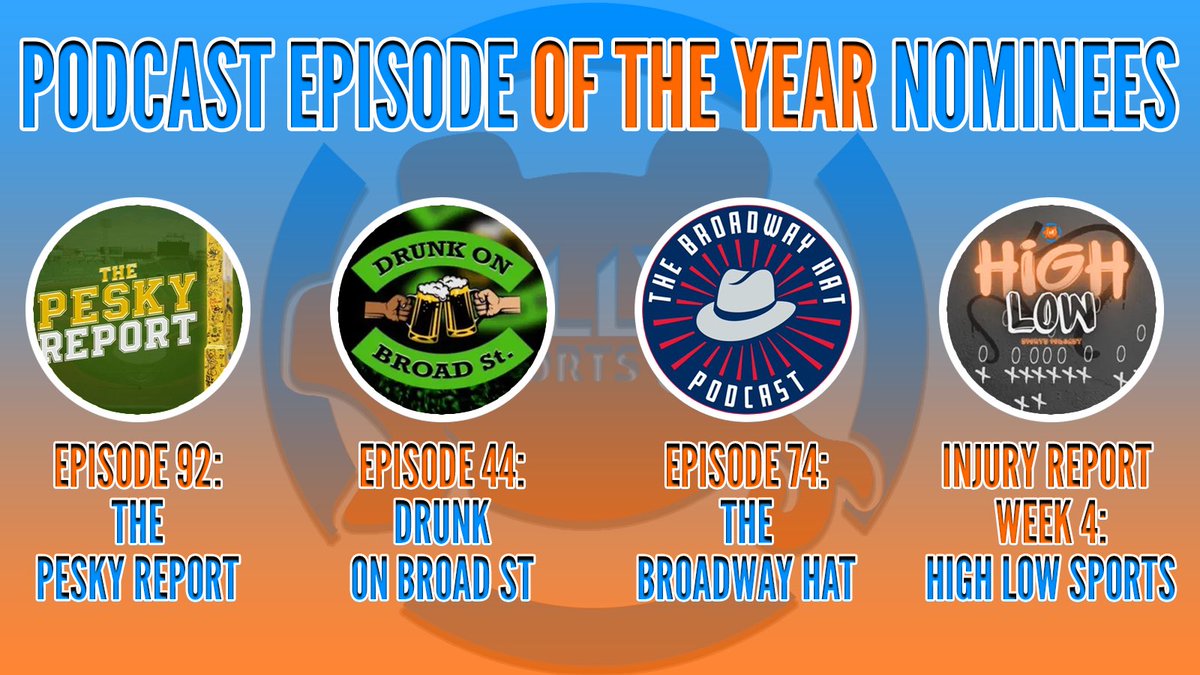 BellyUpSports's tweet photo. The 2022 Belly Up Sports &amp; @BellyUpMedia Podcast Episode of The Year Nominees!! https://t.co/liAObmMzv0 https://t.co/62hRxZMjDn