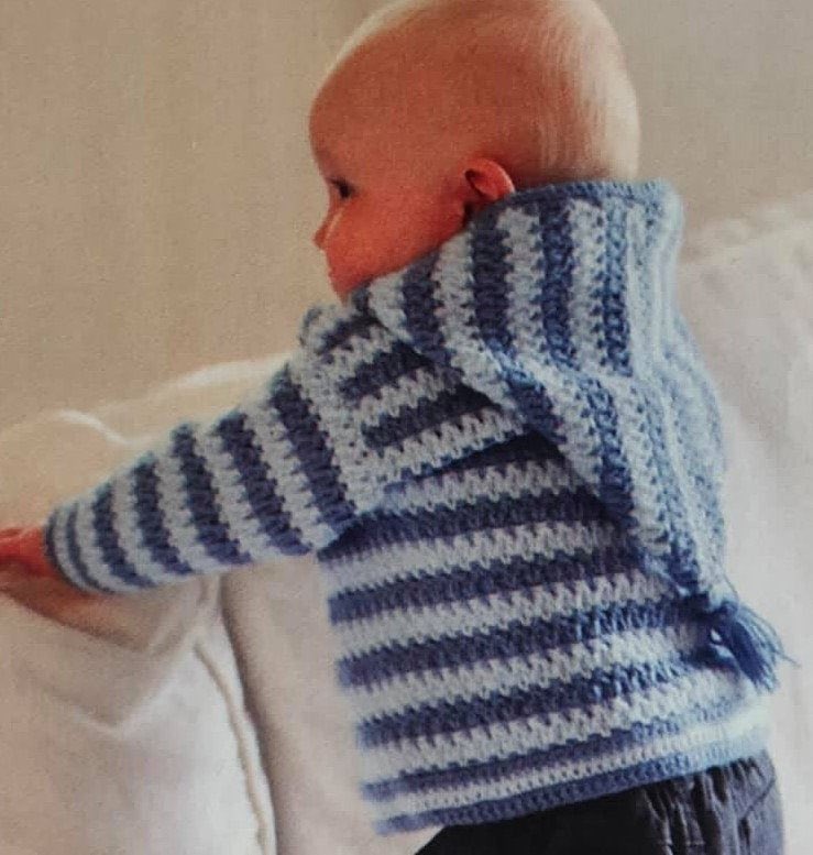 Excited to share this item from my shop: Crochet Baby Pixie Hooded Jacket Crochet PDF Pattern Instant Download #crochetjacket #hood #sewing #striped #crochetpattern #pixie #yarn #babycrochet #crochetbaby etsy.me/3Fun7xS