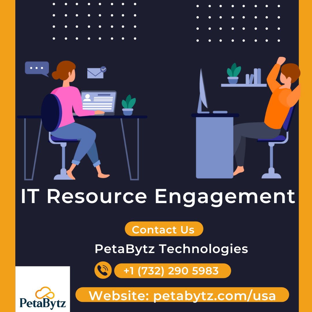 peta_bytz's tweet image. PetaBytz Technologies Inc offer software development IT resources engagement models suited to your needs and goals. 
Learn More about our process: petabytz.com/usa/resource-e…
#itresource