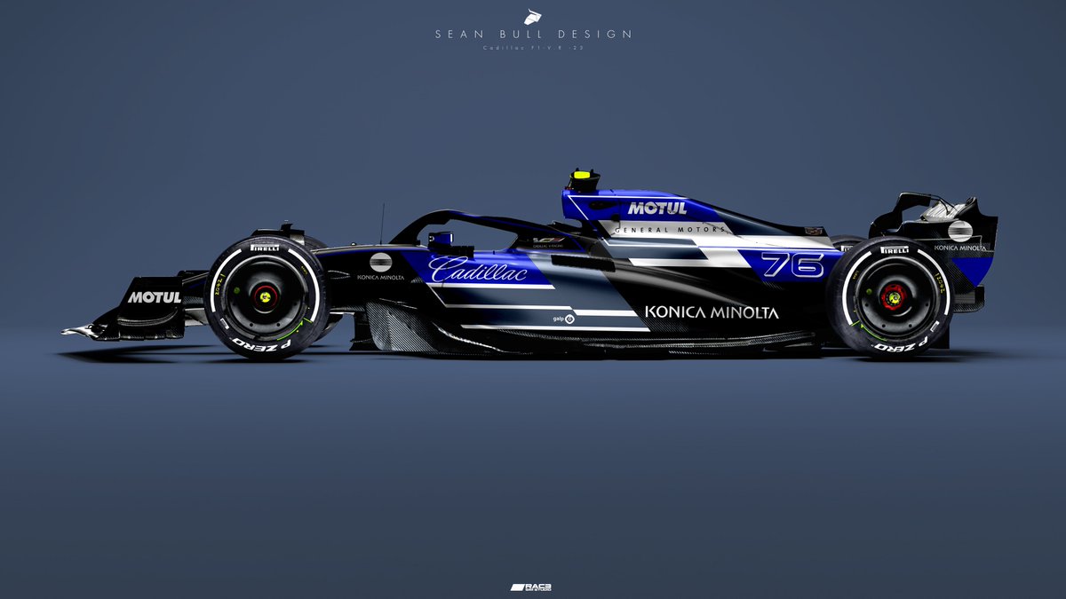Sean Bull Design on Twitter "2023 Cadillac F1 livery concept With