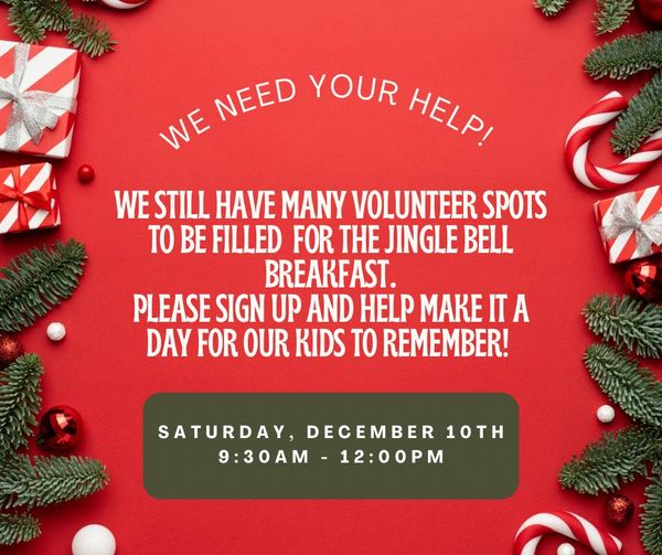 Please sign up to volunteer at the Jingle Bell Breakfast. We can't do it without your help! signup.com/go/dhctLuX <a href="/egwps/">École Grosvenor-Wentworth Park School</a>