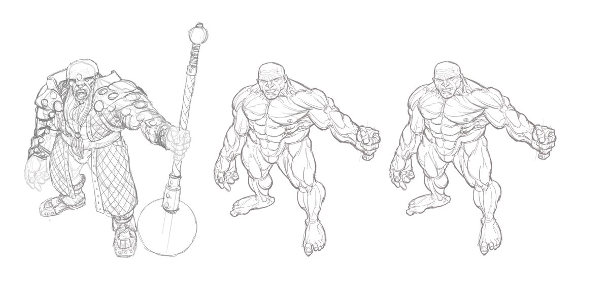 Dwarf design work from years back.