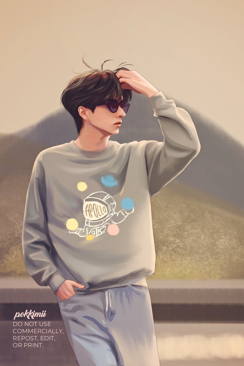 Gulf night... 💖

#GulfKanawut 
<a href="/gulfkanawut/">gulfkanawut</a> 
#GulfKanawutFanArt
#DigitalArt