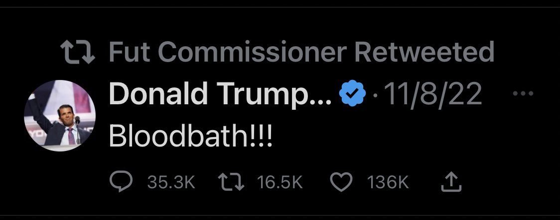 fxshea62's tweet photo. @FutCommissioner @JoJoFromJerz @charliekirk11 This bruh still has Traitortot’s stupid tweet up. #noredwave https://t.co/UgnaBqcWWs
