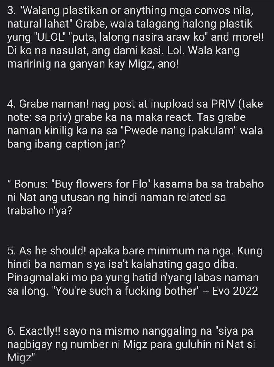 atthaphanatao's tweet photo. sumagot na ang isa pang mignat defender representative at ang takeaway ko talaga rito is ang sama pala talaga ng ugali ni evo omg 🥰🫶 https://t.co/GxFY3YTPd6