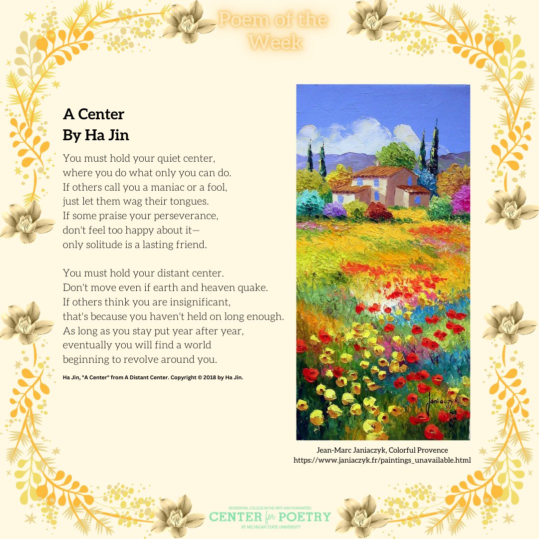 RCAH Center for Poetry at MSU tweet media