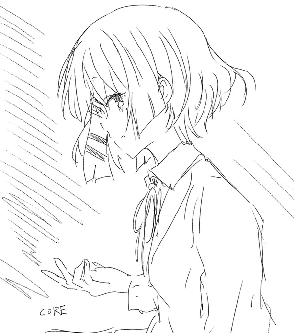 横顔リョウ先輩 
