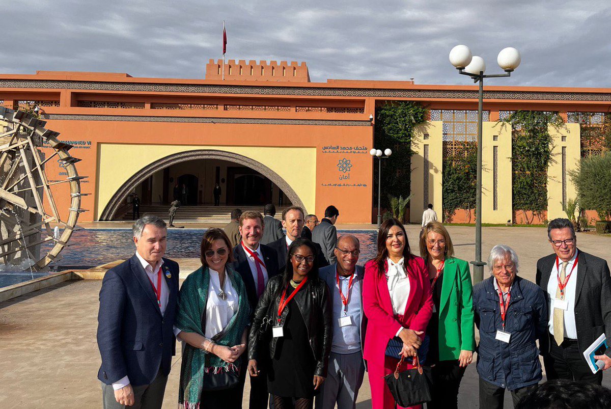 Arrivé à Marrakech pour la conférence annuelle RenewPac, qui vise à renforcer notre coopération entre nos partenaires démocrates d’Afrique, des Caraïbes et du Pacifique. 

Pour <a href="/RenewEurope/">Renew Europe</a>, l’avenir de l’🇪🇺 se joue aussi par des liens forts avec nos proches amis.