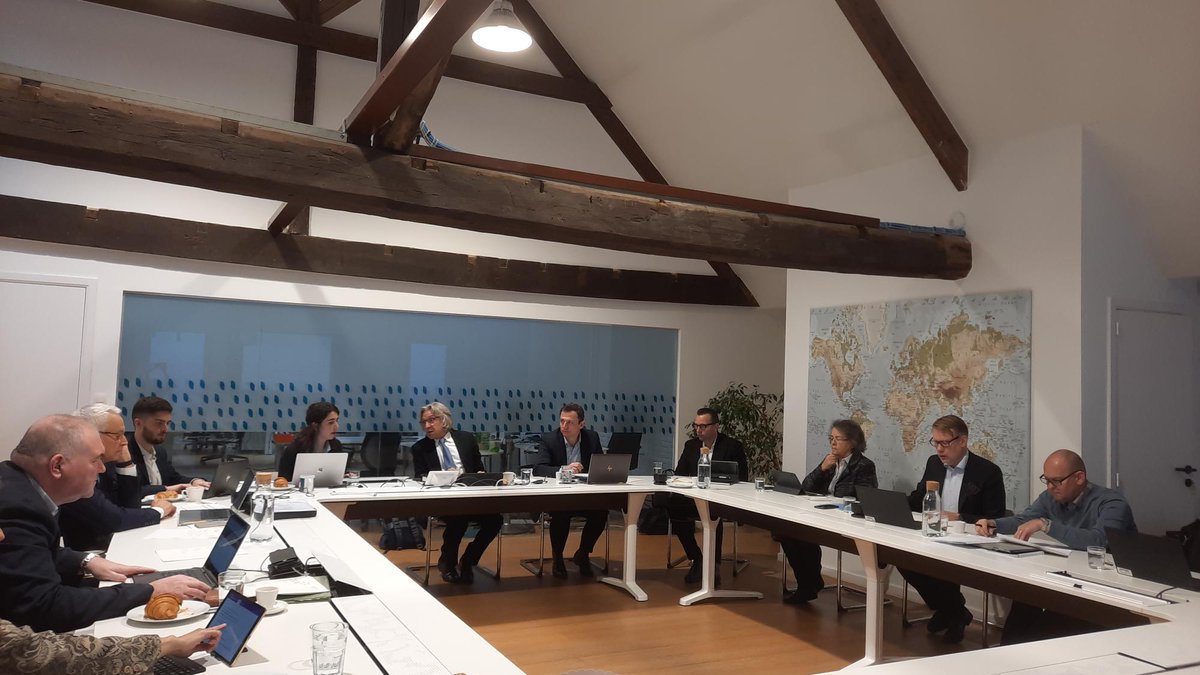FoodServiceEU's tweet photo. We were delighted to host our #GeneralAssembly in Brussels last week. Members reconnected around traditional Belgian food and discussed the way forward in the #ContractCatering sector for the year ahead. We also welcomed our new member from Norway @NHO_SH. https://t.co/J4xvk8Pgky