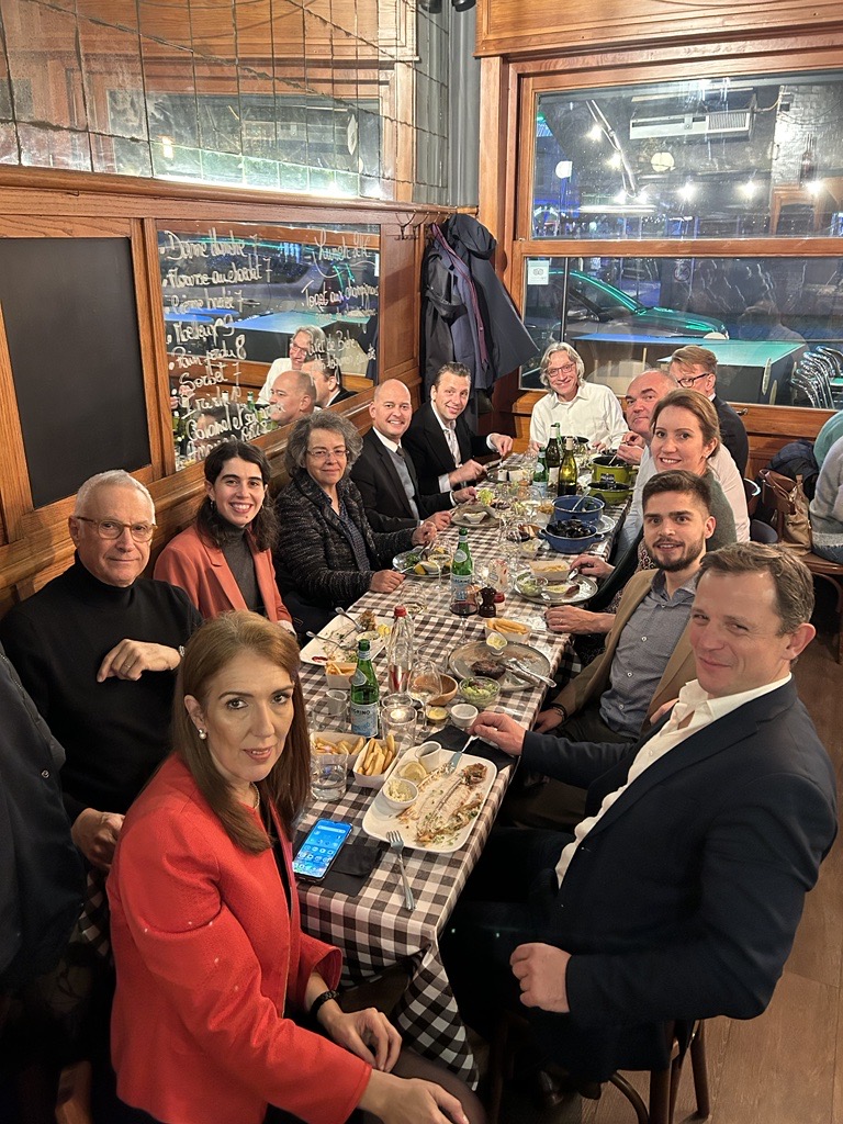 FoodServiceEU's tweet photo. We were delighted to host our #GeneralAssembly in Brussels last week. Members reconnected around traditional Belgian food and discussed the way forward in the #ContractCatering sector for the year ahead. We also welcomed our new member from Norway @NHO_SH. https://t.co/J4xvk8Pgky