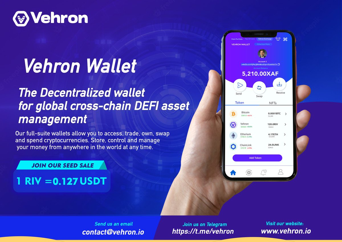 VehronOfficial's tweet photo. While the #RIVCOIN seessale is coming to an end, you can join our private sale starting on the 13th December on https://t.co/VjTMn8IvHi st a sale price of $0.212 USDT per RIV 

#cryptonews #rivcoin #bitcoinnews  #cryptocurrency https://t.co/U7k1Gh1KG4