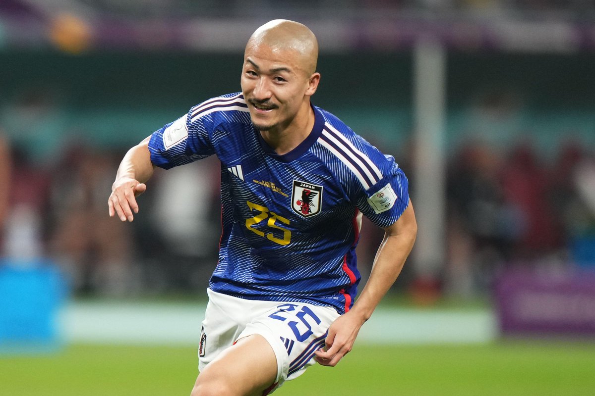 Daizen Maeda's first half by numbers vs. Croatia:

100% duels won
100% tackle success
13 touches
4 touches in the opp. box
3 duels won
2 tackles made
1 foul won
1 shot
1 goal

An incredible shift. 😮‍💨

#FIFAWorldCup
