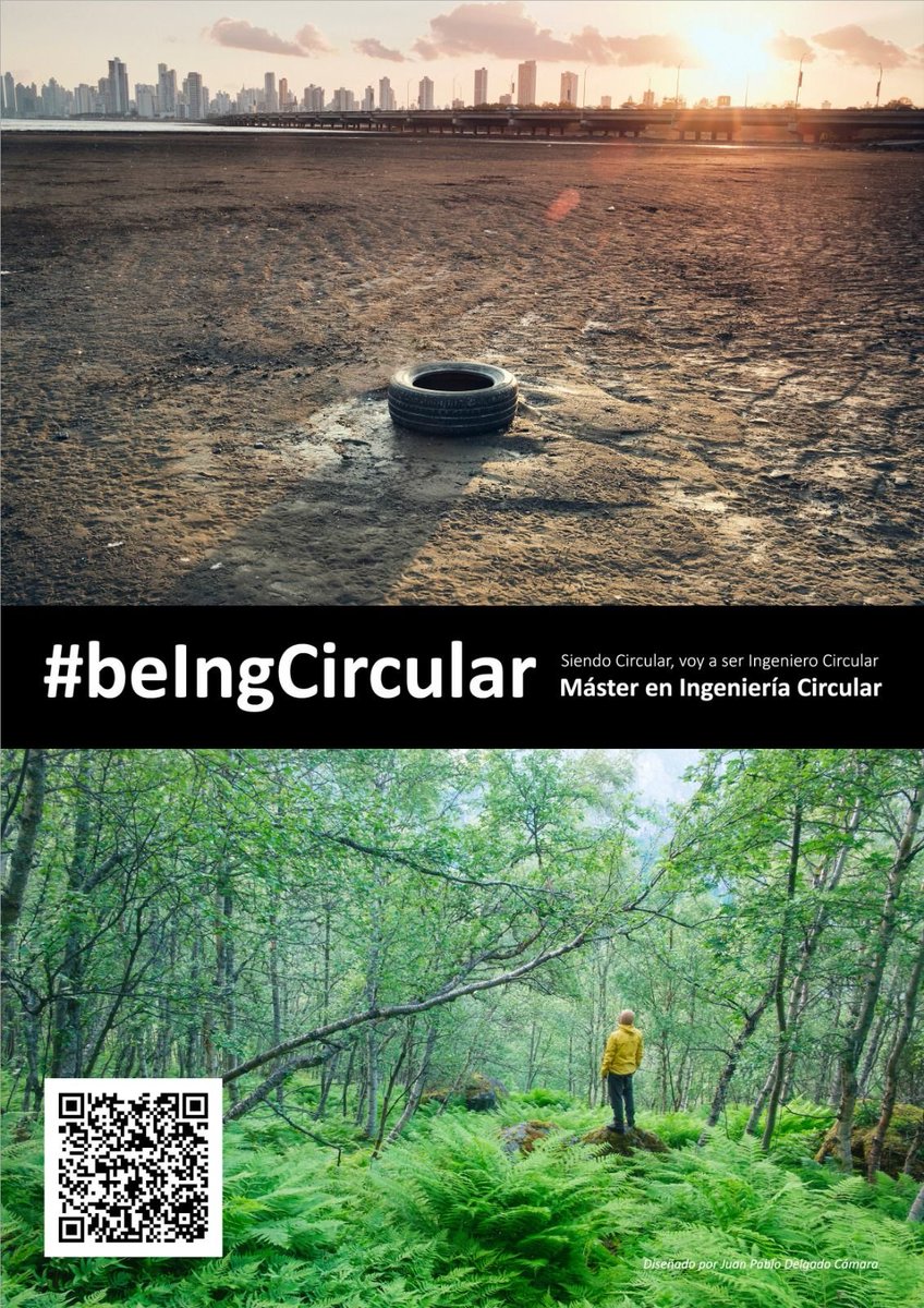 VIDICAT1's tweet photo. Registration period open!!!
Do you want to be #1st of the top 40 in #beIngCircular??
+info: https://t.co/98rVyM37JP...
#circular economy #circularity #sdg #sustainability #study #master
@EPS_UC3M https://t.co/Q1MSPOUBHg