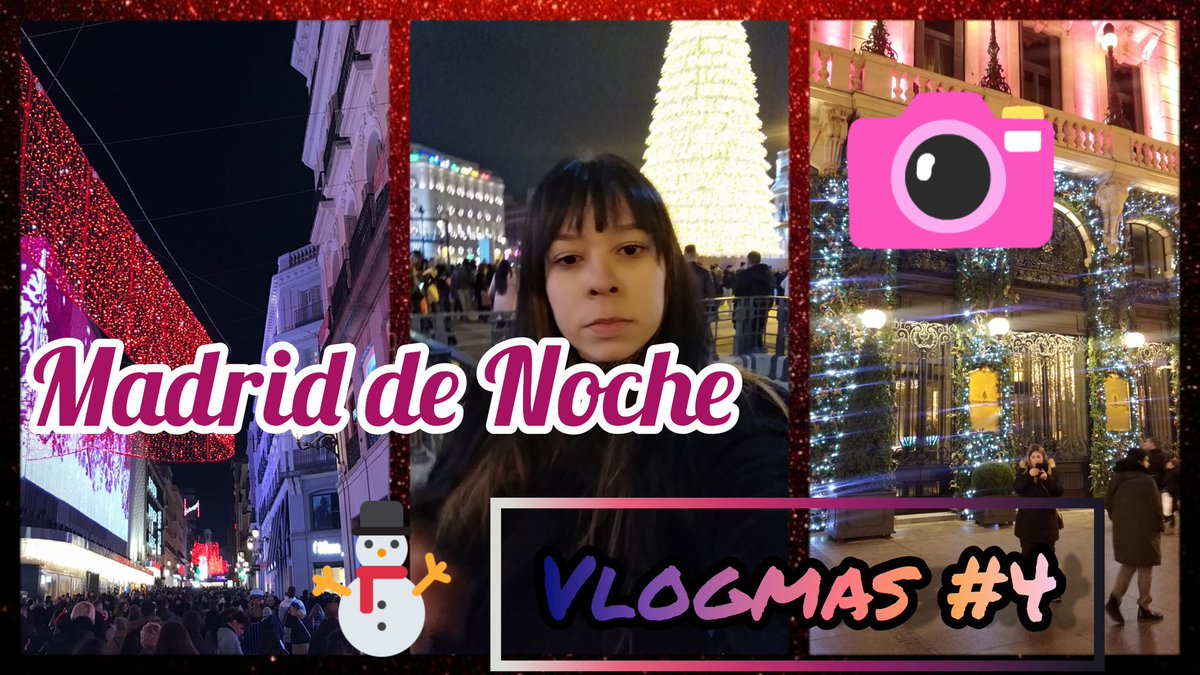 Samy_G16's tweet photo. https://t.co/hrcdUTPh8T Una noche en Madrid🇪🇸 apreciando las luces 🌲☃️de navidad. Porque emigrar no puede ser solo trabajo 😅🤭
#Navidad2022 #vlogmas #Diciembre2022 #paseo #nochedepaz #nochefria #frio #outfit #vlog #vlogger #YouTuber https://t.co/6EiBlhJxj9